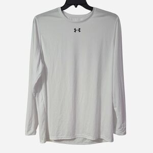 LG Men's White Long Sleeve Shirt